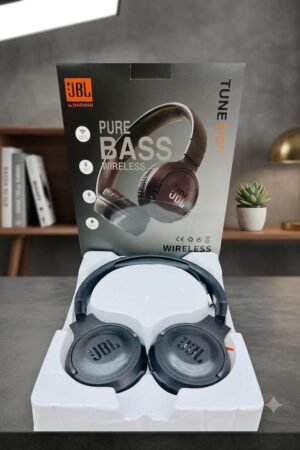 JBL Tune 510BT Wireless Bluetooth Headphones – Pure Bass Sound | Foldable Over-Ear Headset (Black, Blue & Pink)