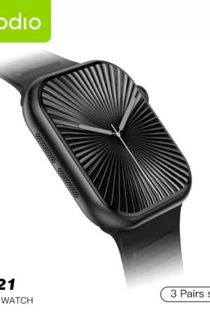 Modio MW21 Smart Watch with 3 Interchangeable Straps
