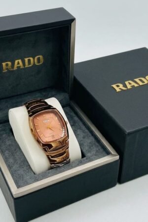Rado Luxury Men’s Quartz Watch with Presentation Box