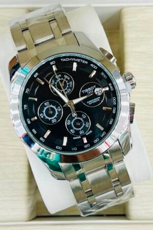 Tissot Luxury Men’s Stainless Steel Chronograph Quartz Watch