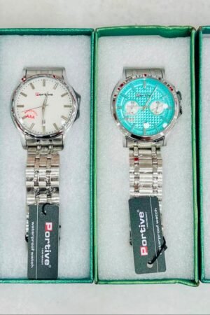 Luxury Men’s Stainless Steel Quartz Watch