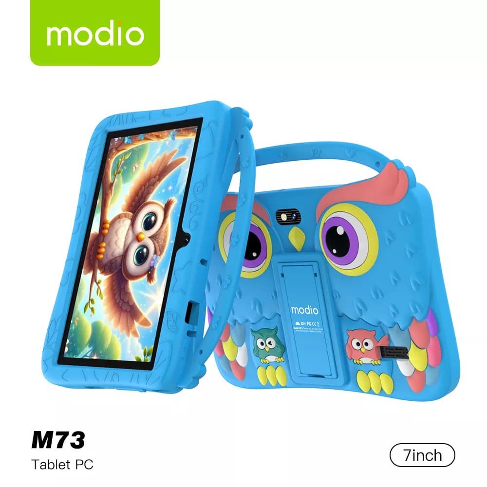 Modio M73 Kids Smart Android Educational Tablet with Protective Case - Image 4
