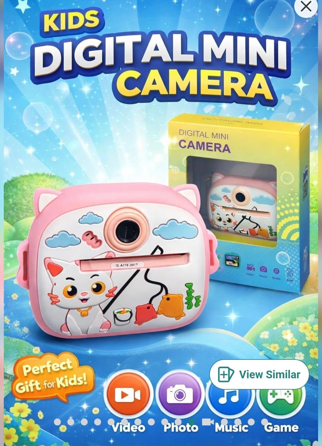 Mini Kids Instant Print Camera – Digital Dual Lens Camera for Children - Image 6