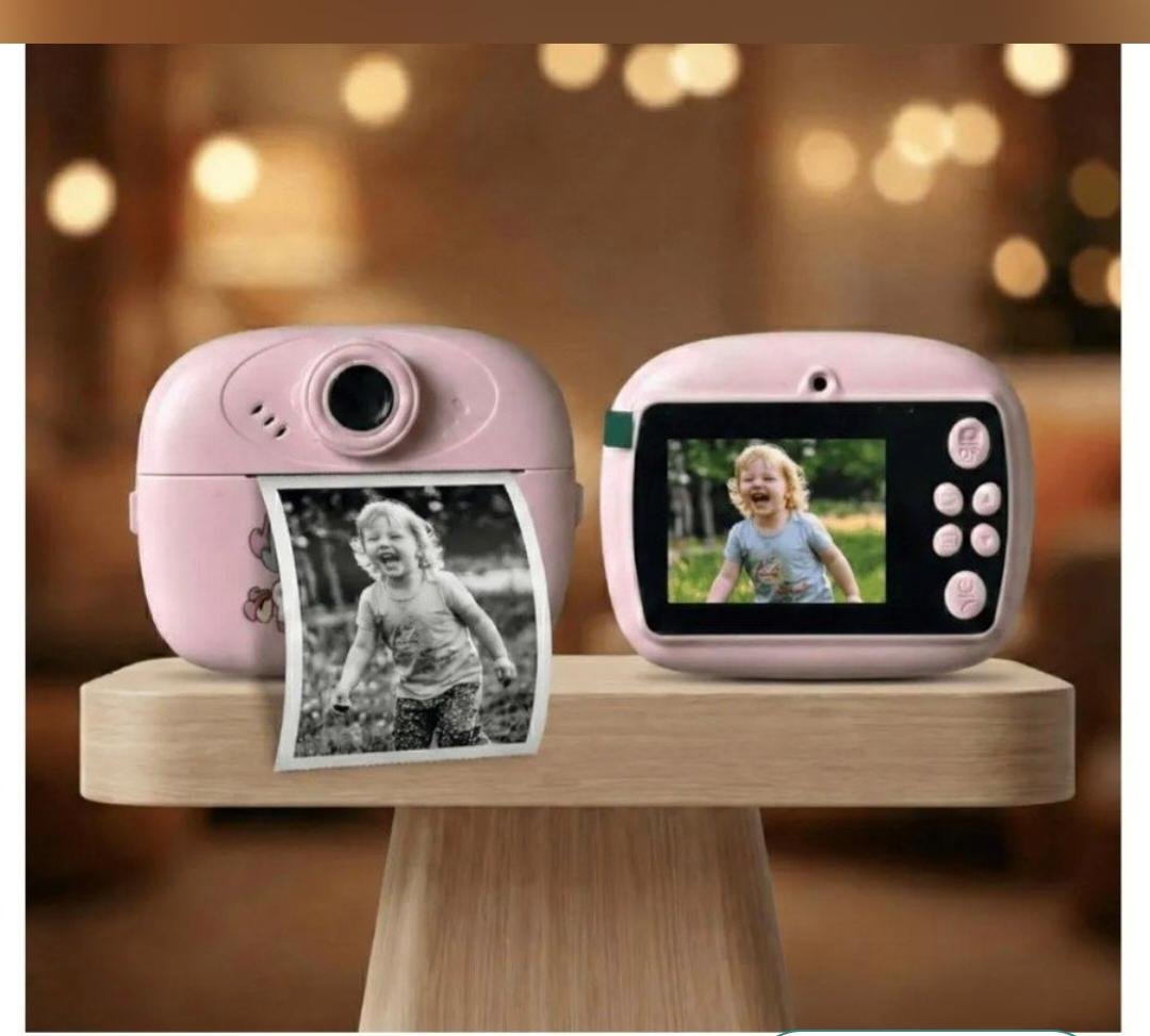 Mini Kids Instant Print Camera – Digital Dual Lens Camera for Children
