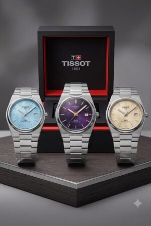 Tissot PRX Men's Classic Stainless Steel Dial Swiss Quartz Watch Collection