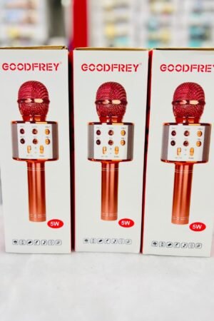 Goodfrey Handheld Wireless Bluetooth Karaoke Microphone & Speaker