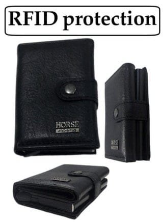 Imperial Horse Genuine Leather Men’s Wallet with RFID Protection
