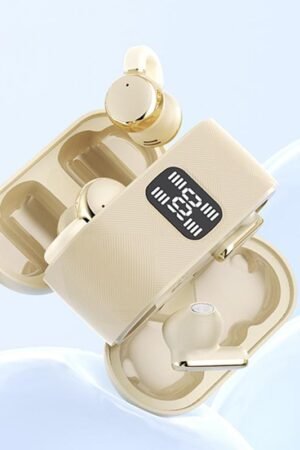 2-in-1 Couples TWS Wireless Earbuds with Dual Bluetooth Headsets & LED Display