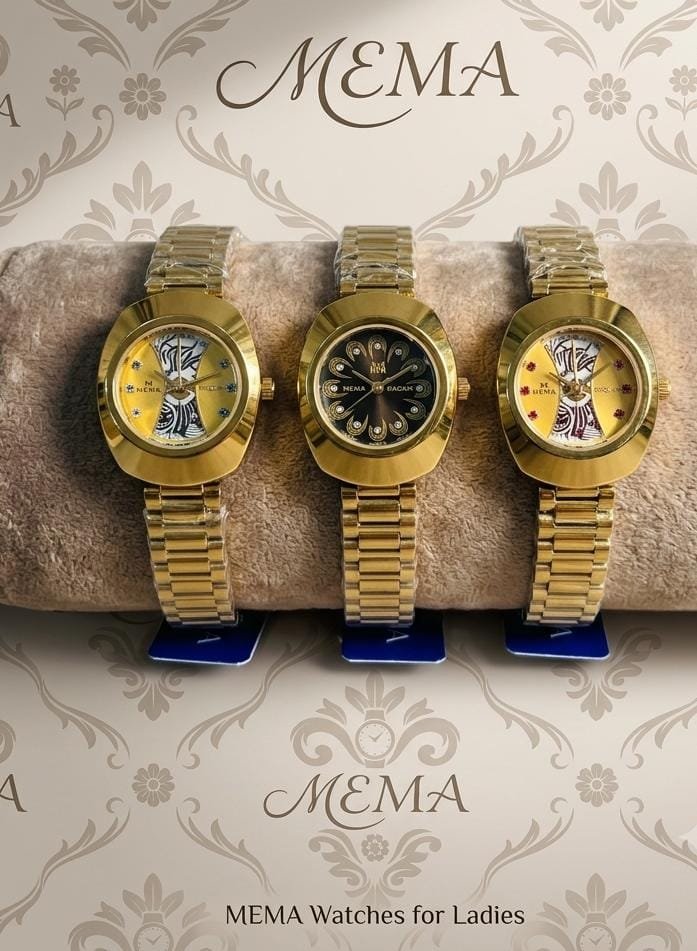 MEMA Luxury Gold Women’s Watch